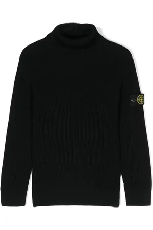 Stone Island Sweater med kompasmærke