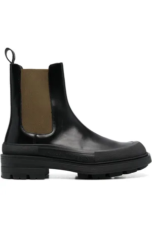 Alexander McQueen Chelsea-støvler i læder