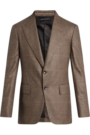Tom Ford Enkeltradet uldblazer