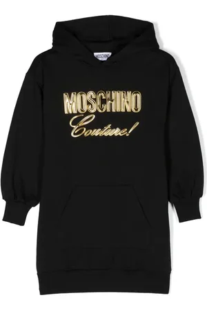 Moschino Sweatshirt-kjole med logomærke