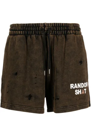 Natasha Zinko Random shorts med slitageeffekt
