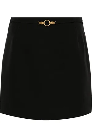 Roberto Cavalli Kort nederdel med indgraveret logo