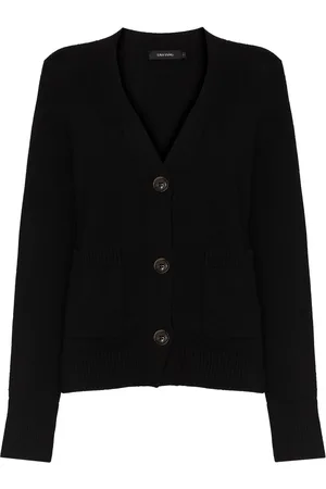 Lisa Yang Oversize Davvi cardigan med V-hals
