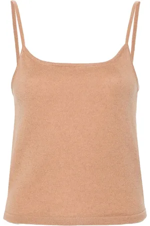 Teddy Cashmere Rapallo tanktop i kashmir