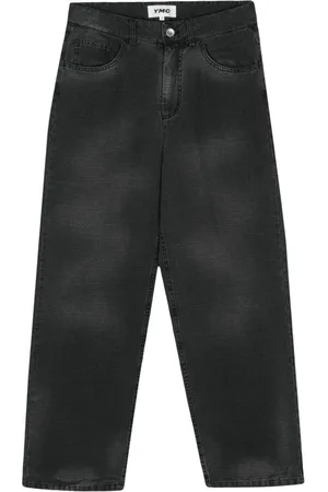 YMC Vaskede jeans med brede ben