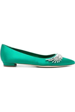 Manolo Blahnik Pluma ballerinaer