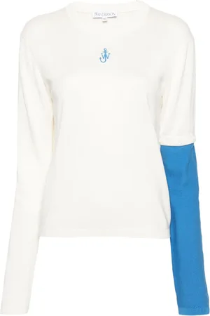 J.W.Anderson Langærmet trøje med broderet logo