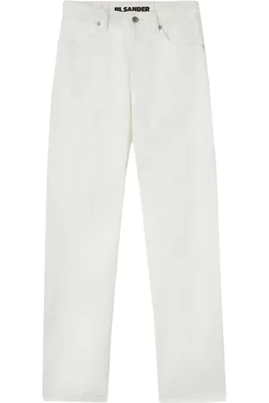 Jil Sander Cropped jeans med lige ben