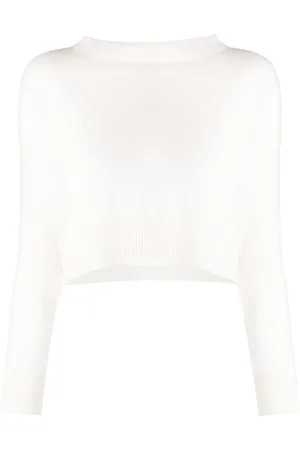 Teddy Cashmere Cropped Genova kashmirtrøje