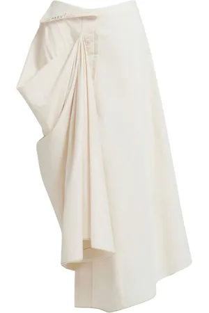 Marni Asymmetrisk nederdel med draperinger