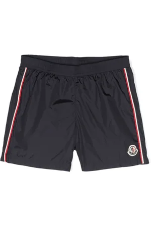 Moncler Badeshorts med logoapplikation