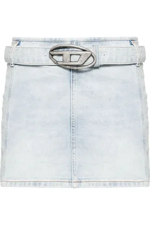 Diesel Kort De-Flip-S denimnederdel