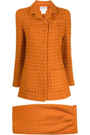 CHANEL Nederdel-sæt i tweed fra 1995