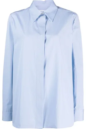 Jil Sander Skjorte med skjult lukning