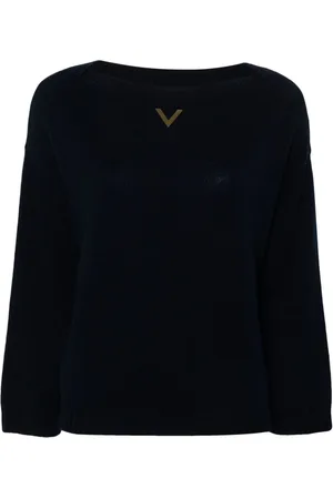 VALENTINO GARAVANI Sweater med logoplade