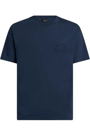 Etro T-shirt med Pegaso-broderi
