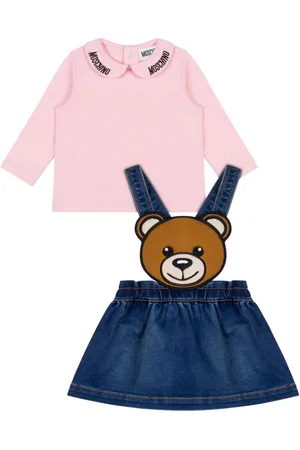 Moschino Nederdelsæt med bamsetryk