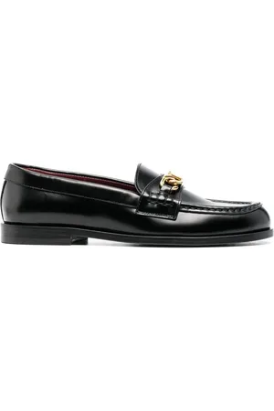 VALENTINO GARAVANI VCHAIN loafers i læder