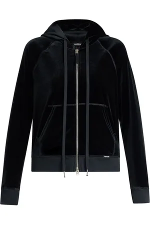Tom Ford Langærmet hættetrøje i velour
