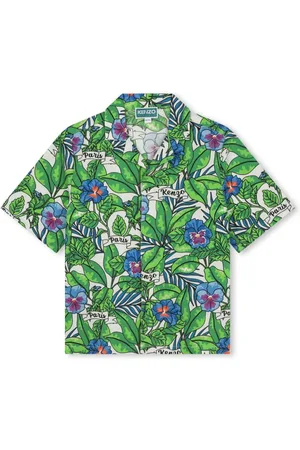Kenzo Skjorte med blomstertryk