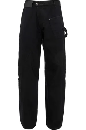 J.W.Anderson Løstsiddende jeans med logobroderi