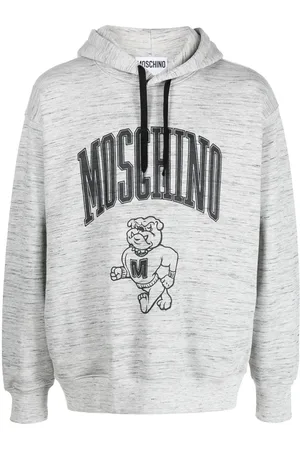 Moschino Hættetrøje med løbesnor og logo