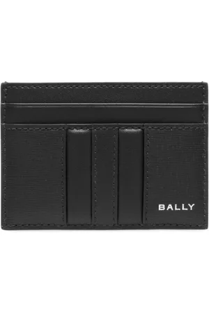 Bally Kortholder i læder med logotryk