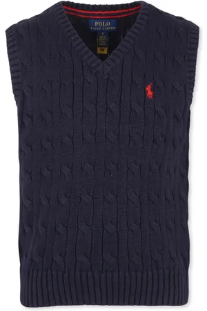 Ralph Lauren Kabelstrikket vest