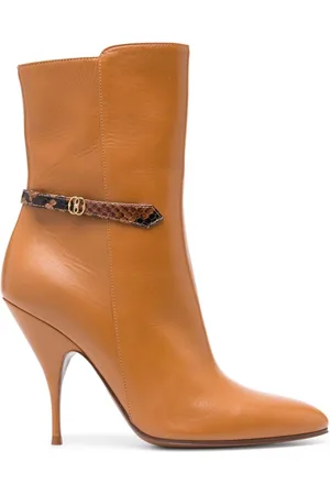 Bally Odeya 100mm læderstøvler