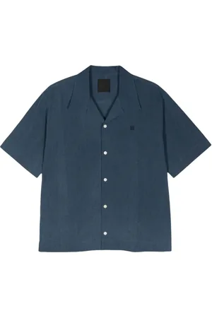 Givenchy Chambray-skjorte med 4G-broderi