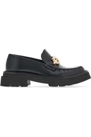 Salvatore Ferragamo Gancini loafers i læder med spænde