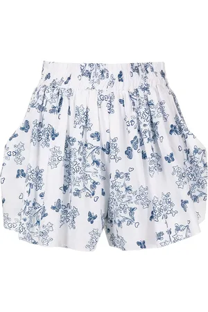Macgraw Story shorts med porcelænstryk
