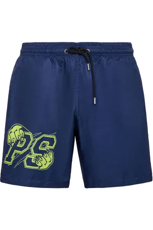 Philipp Plein Badeshorts med logotryk