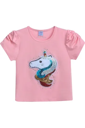 Mimi Tutu T-shirt med enhjørningeapplikation