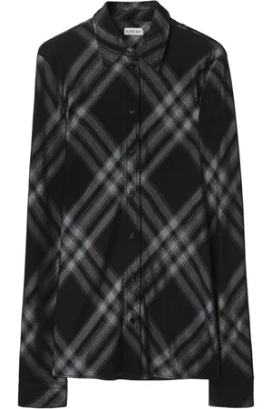 Burberry Ternet skjorte med lange ærmer