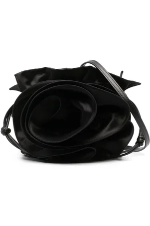 MAGDA BUTRYM Magda satin-bucket-taske med blomster