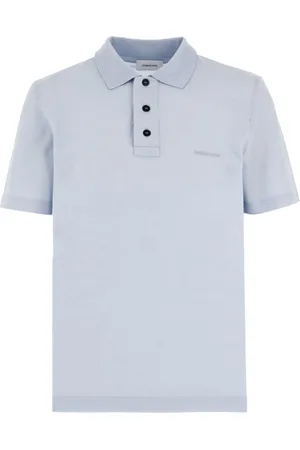 Salvatore Ferragamo Polo med broderet logo