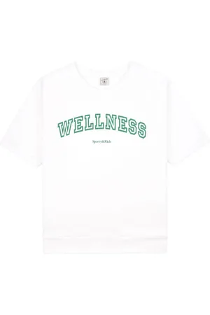 Sporty & Rich T-shirt med Wellness-tryk