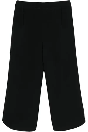 Giorgio Armani Cropped bukser med mellemhøj talje fra 00