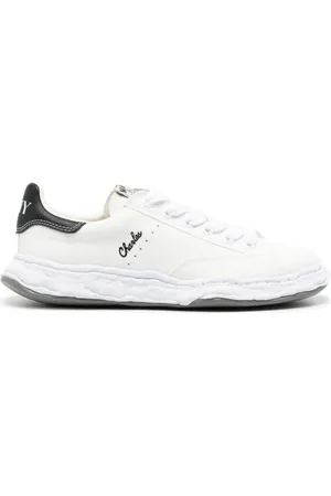 Maison Mihara Yasuhiro Charles sneakers i lærred med snøre