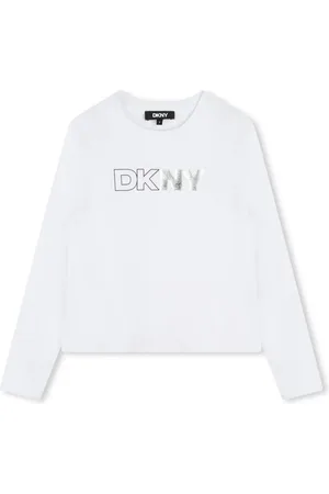 DKNY T-shirt med logotryk