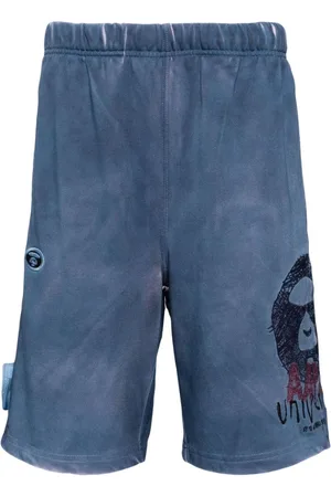 A Bathing Ape Træningsshorts med broderet logo