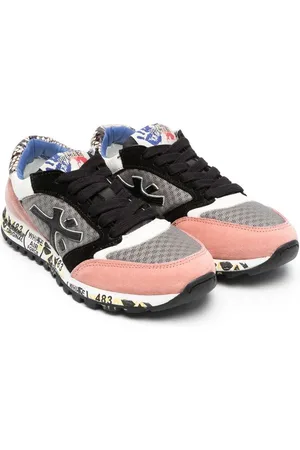 Premiata Sneakers med snøre og paneler
