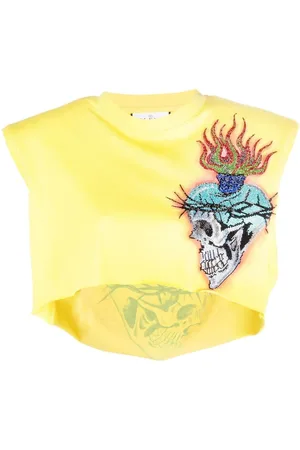 Philipp Plein Tanktop med polstrede skuldre