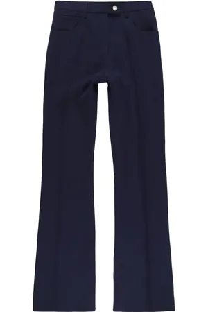 Courrèges Bootcut-bukser med lav talje