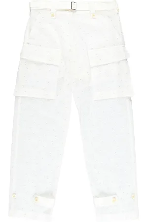 SACAI Bukser med logobroderi