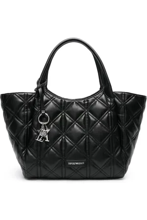 Emporio Armani Diamant-quiltet tote
