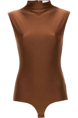 Sportmax Bodysuit med høj hals
