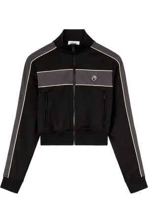 AMBUSH Sweatshirt med striber og lynlås