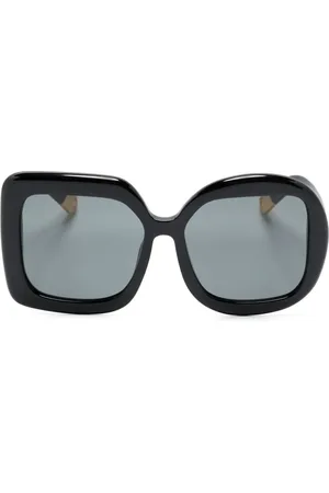 Jacquemus Oversized Les Lunettes Carré Rond solbriller
